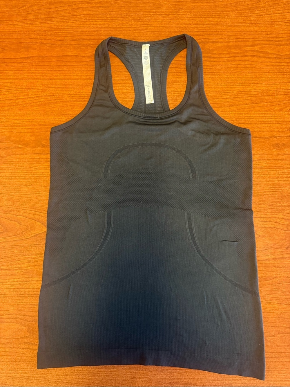 Lululemon Swiftly Tech Racerback Tank Black Size 8 Gym Yoga Running